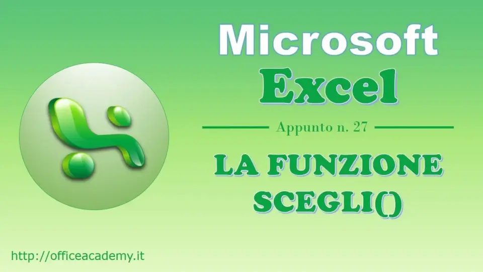 Funzione SCEGLI in Excel - esempi e confronti utili